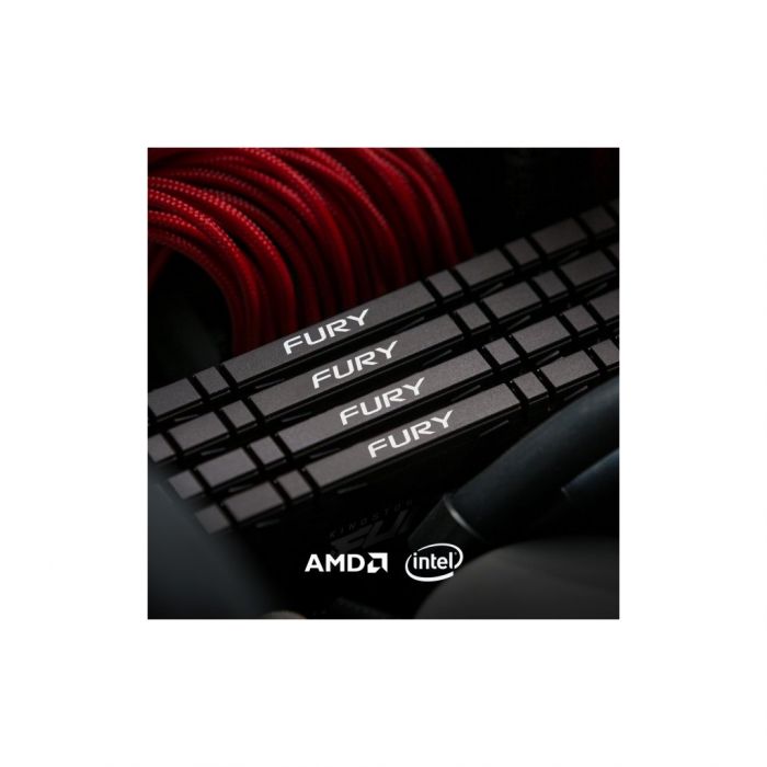 Пам'ять ПК Kingston DDR4 32GB KIT (16GBx2) 3200 FURY Renegade Black