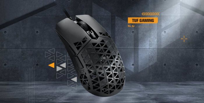 Миша ASUS TUF M4 Air Shell IPX6 USB Black