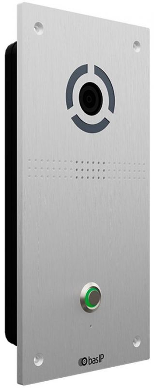 Панель виклику BAS-IP AV-04FD, персональна, 1MP, 90 градусів, переадресація, сріблястий