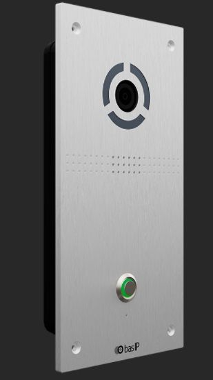 Панель виклику BAS-IP AV-04FD, персональна, 1MP, 90 градусів, переадресація, сріблястий