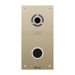 Панель виклику BAS-IP AV-05FD, персональна, 2MP, 110 градусів, переадресація, безконтактна, золотий
