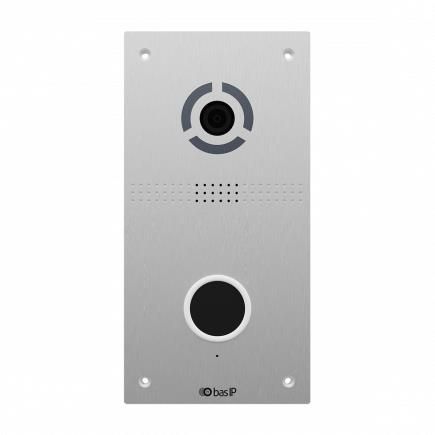 Панель виклику BAS-IP AV-05FD, персональна, 2MP, 110 градусів, переадресація, безконтактна, сріблястий