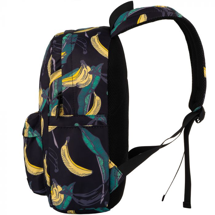 Рюкзак 2Е, TeensPack Bananas, чорний
