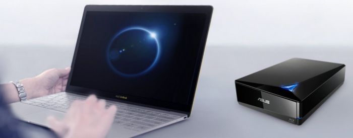 ASUS Привiд BW-16D1X-U/BLK/G/AS/P2G Blu-ray burner зовнiшнiй