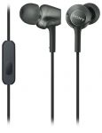 Навушники Sony MDR-EX255AP In-ear Mic Чорний