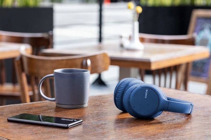 Навушники Sony WH-CH710N Over-ear ANC Wireless Mic Синій