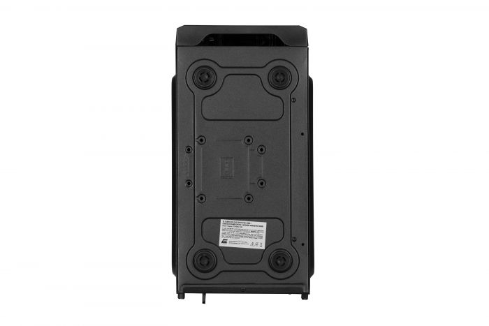 Корпус 2E BASIS (RD863-400) з БЖ 2EATX400, MiniT, Micro ATX,Mini ITX,2xUSB2.0,сталь з перфорацією(бічна панель),чорний