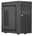 Корпус 2E BASIS (RD863-400) з БЖ 2EATX400, MiniT, Micro ATX,Mini ITX,2xUSB2.0,сталь з перфорацією(бічна панель),чорний