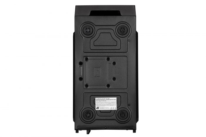 Корпус 2E ALFA (E1903U-400) з БЖ 2EATX400, MidT,2xUSB2.0,1xUSB3.0,сталь (бічна панель), без БЖ,чорний