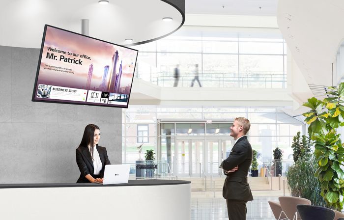 Дисплей LG UH5F 55" UHD 500nit 24/7 webOS WiFi IP5x
