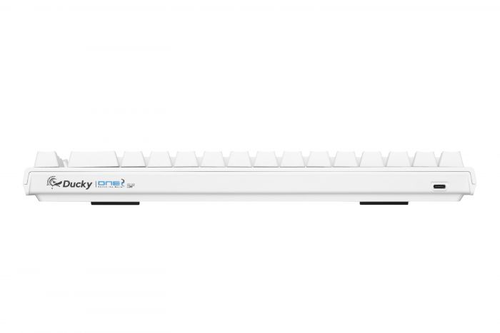 Клавіатура Ducky One 2 SF Cherry Speed Silver RGB LED RU White