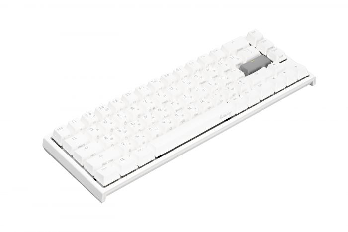 Клавіатура Ducky One 2 SF Cherry Speed Silver RGB LED RU White