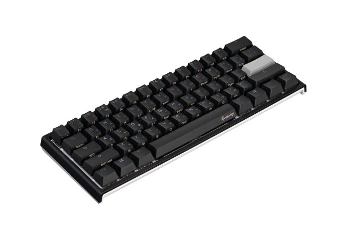 Клавіатура Ducky One 2 Mini Cherry Red RGB LED UA/RU Black-White