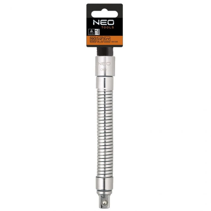 Подовжувач гнучкий NEO, 1/2", 190 мм, CrV