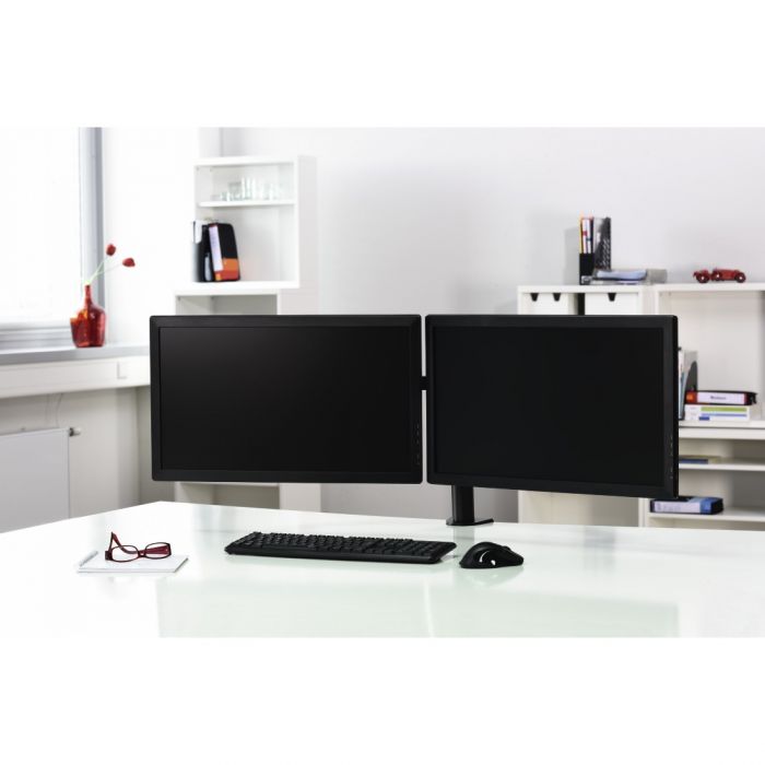 Настільний кронштейн HAMA Arm 2 25-66 cm (10"-26") 2 scr black