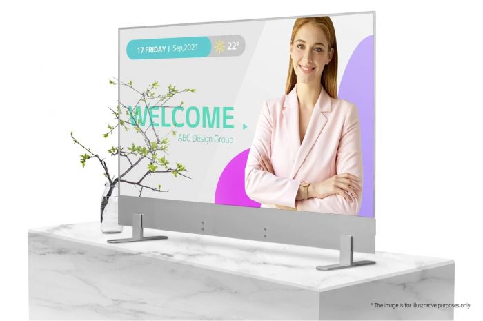 Дисплей OLED Transparent LG EW5G 55" FHD 400nit 18/7 webOS openframe