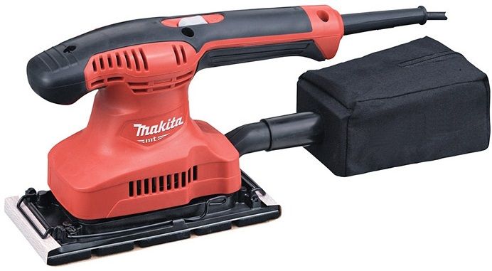 Вібраційна шліфмашина Makita M9203, 190Вт, 92x185мм, 12000 об/хв, 1.4 кг