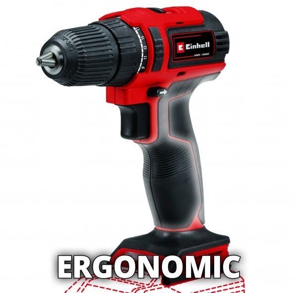 Шуруповерт ударний безщітковий Einhell TE-CD 18/40 Li BL - Solo, 18 В, 40 Нм, 1.19 кг