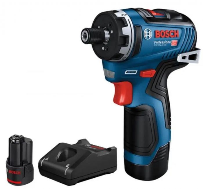 Шуруповерт-дриль Bosch GSR 12V-35 HX, 12В, 20/35Нм, 0.57 кг