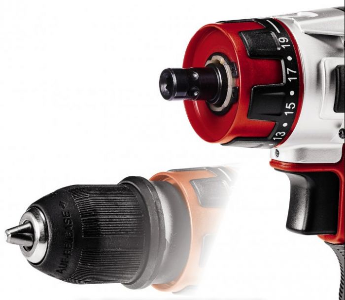 Шуруповерт-дриль Einhell TE-CD 12/1 X-Li, 12В, 2 Аг, 0-400/01400 об/хв, 0.8-10мм, 1.16 кг