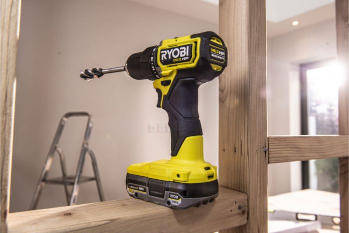 Ryobi Шуруповерт-дриль ONE+ RDD18C-0, 18В, безщіткова, 54Нм (без АКБ та ЗП)