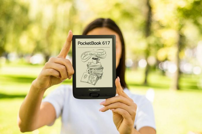 Електронна книга PocketBook 617, Ink Black