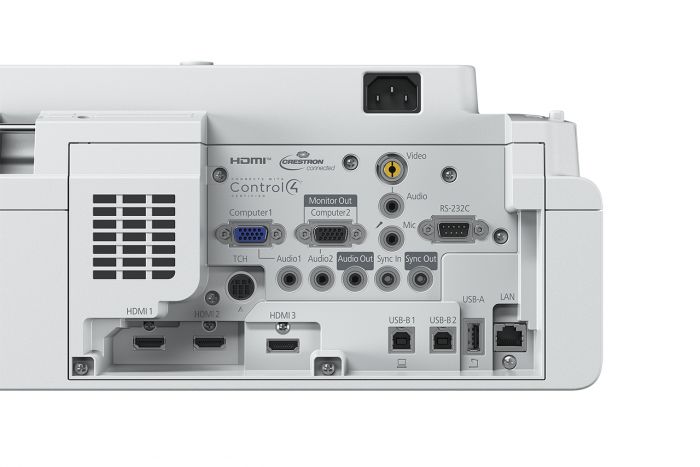 Ультракороткофокусний проектор Epson EB-735Fi (3LCD, Full HD, 3600 lm, LASER) WiFi