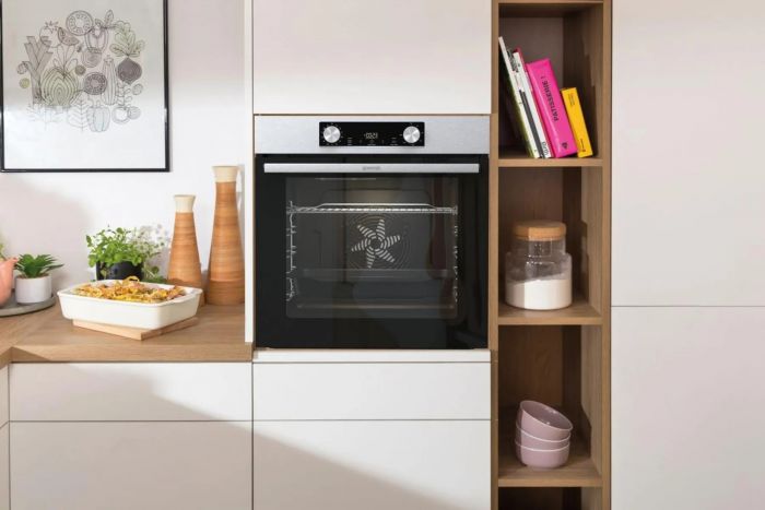 Духовка Gorenje BO6737E02XK/ BIGSPACE/мультифункціональна/ 77 л./ IconLed/ гриль/нержав.