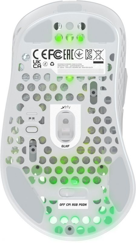 Миша Xtrfy M4 RGB WIRELESS White