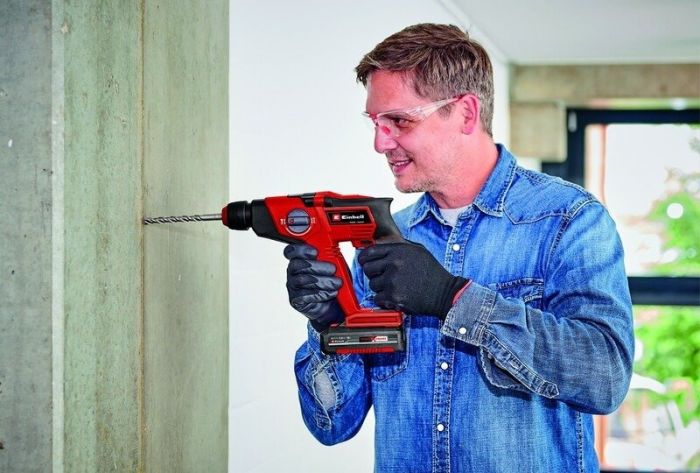 Перфоратор Einhell TE-HD 18/12 Li-Solo, PXC, акум., SDS+, 1.3Дж, 1.7кг, (без АКБ та ЗП)