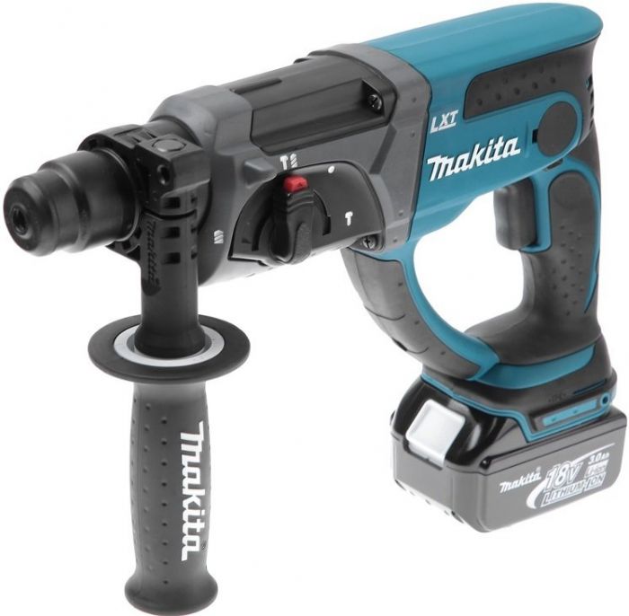 Перфоратор Makita DHR202RX4 акумуляторний, SDS+, 2Дж, LXT 18, 3 Ач