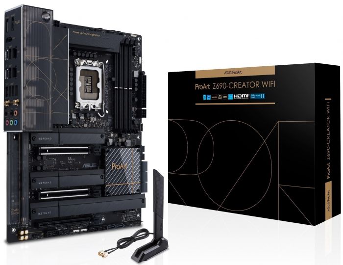 Материнcька плата ASUS PROART Z690-CREATOR WIFI s1700 Z690 4xDDR5 M.2 HDMI-DP Wi-Fi BT ATX