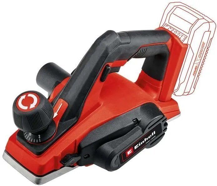 Рубанок Einhell TE-PL 18/82 Li-Solo, PXC, акум., 82мм, 2.4кг, (без АКБ та ЗП)