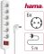 Мережевий подовжувач HAMA 6XSchuko 3G*1.5мм 5м White