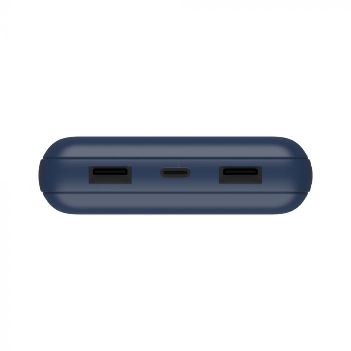 Портативний зарядний пристрій Power Bank Belkin 20000mAh, 15W, Dual USB-A, USB-C, blue
