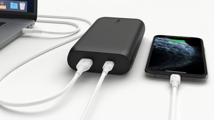 Портативний зарядний пристрій Power Bank Belkin 20000mAh, 30W, PD for MacBook, black