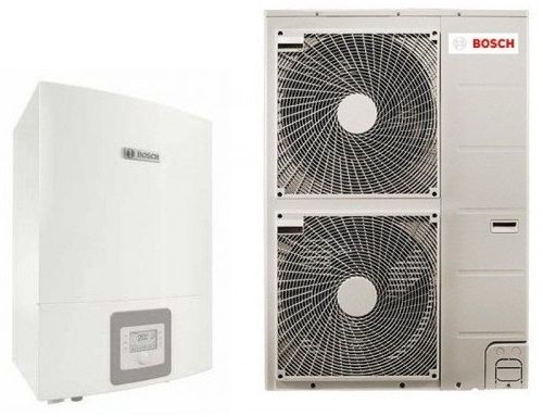 Тепловий насос повітря/вода Bosch Compress 3000 AWES 15, 15 кВт при A2W35, ТЕН на 9 кВт
