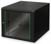 Шафа DIGITUS Wall Mounting Dynamic Basic, 19" 9U 600x600, RAL 9005