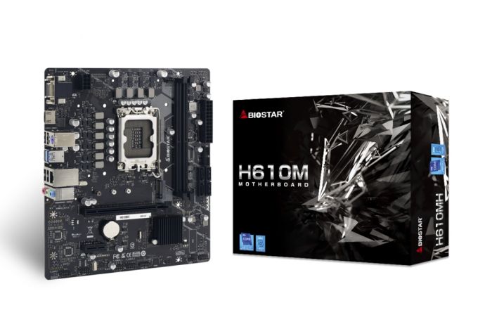 Материнська плата Biostar H610MH  s1700 4xDDR4 HDMI VGA mATX