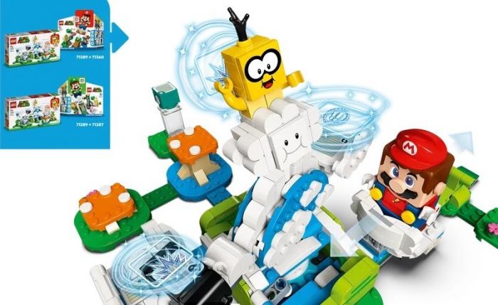 Конструктор LEGO Super Mario Небесний світ Лакіту. Додатковий рівень 71389