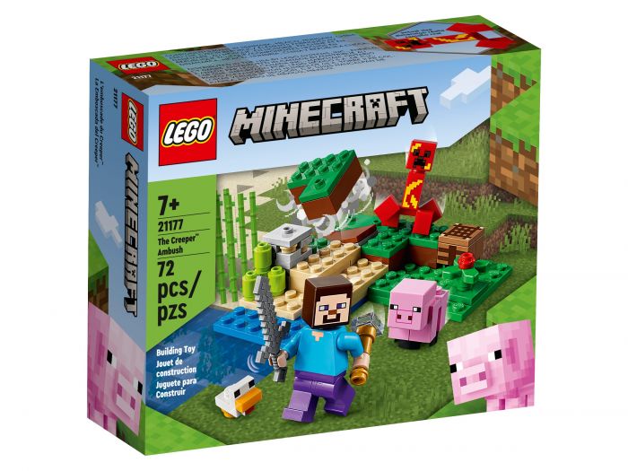 Конструктор LEGO Minecraft Засідка Кріпера 21177