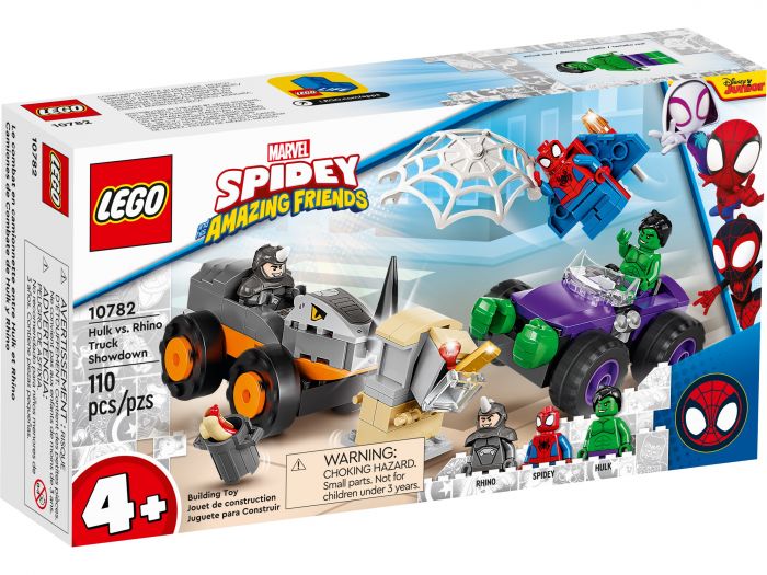 Конструктор LEGO Marvel Битва Халка проти Носорога 10782