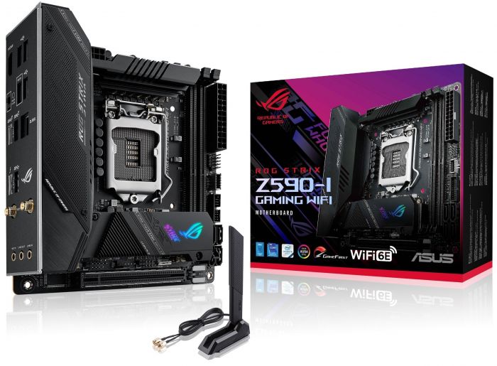 Материнcька плата ASUS STRIX Z590-I GAMING WIFI