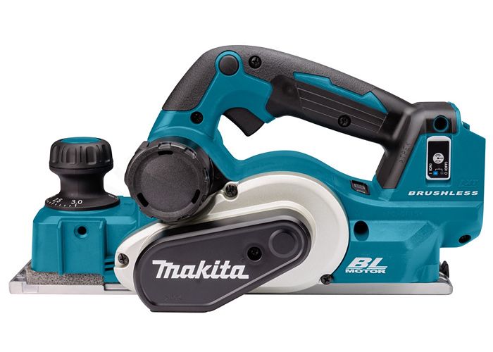 Рубанок Makita DKP181ZU акум., 18В, 11000 об/хв, 82 мм, 3мм, 3.6 кг, SOLO