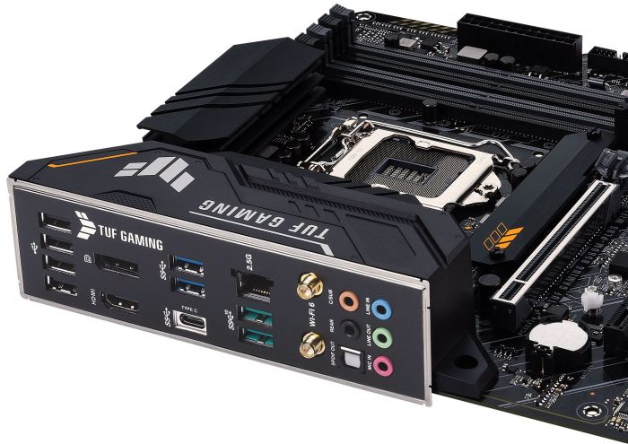 Материнcька плата ASUS TUF GAM B560M-PLUS WIFI s1200 B560 4xDDR4 M.2 HDMI-DP Wi-Fi BT mATX