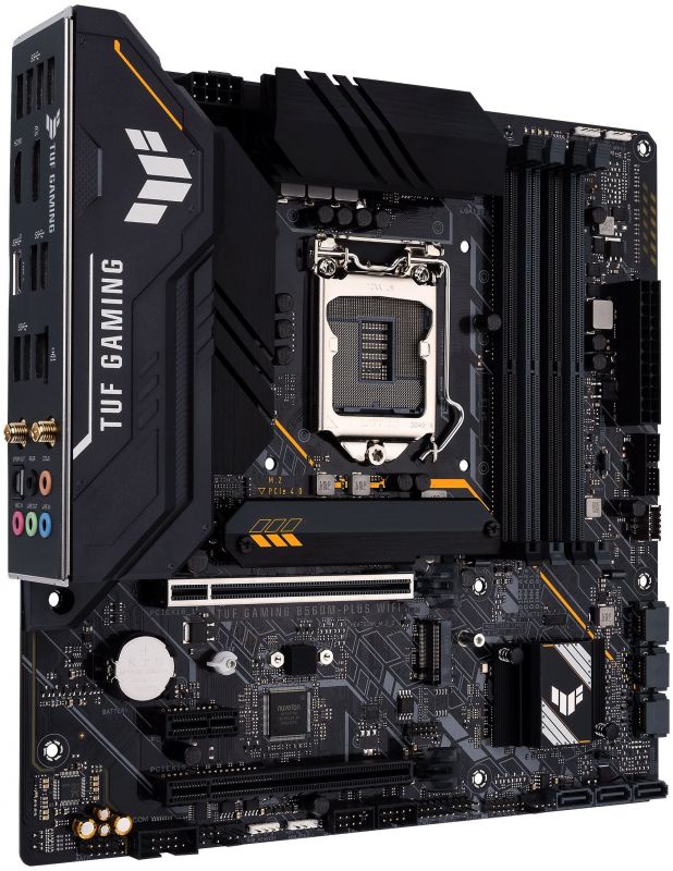 Материнcька плата ASUS TUF GAM B560M-PLUS WIFI s1200 B560 4xDDR4 M.2 HDMI-DP Wi-Fi BT mATX