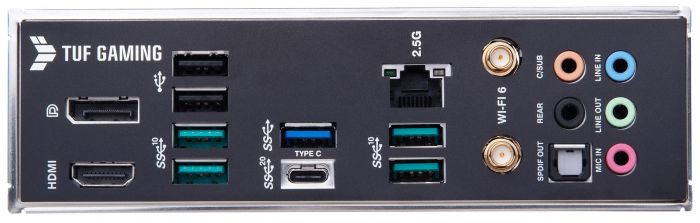 Материнcька плата ASUS TUF GAM B660M-PLUS WIFI s1700 B660 4xDDR5 M.2 HDMI-DP Wi-Fi BT mATX