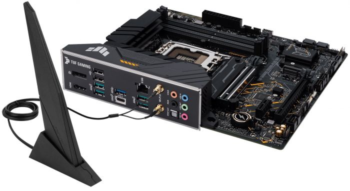 Материнcька плата ASUS TUF GAM B660M-PLUS WIFI s1700 B660 4xDDR5 M.2 HDMI-DP Wi-Fi BT mATX