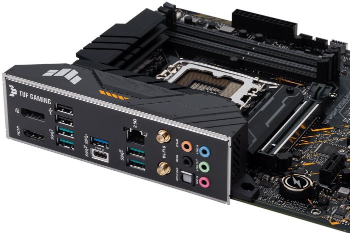 Материнcька плата ASUS TUF GAM B660M-PLUS WIFI s1700 B660 4xDDR5 M.2 HDMI-DP Wi-Fi BT mATX