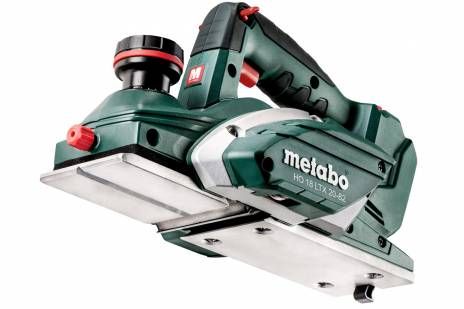 Рубанок Metabo HO 18 LTX 20-82 18В, акумуляторний, 82мм, 0-2мм (без АКБ та ЗП)